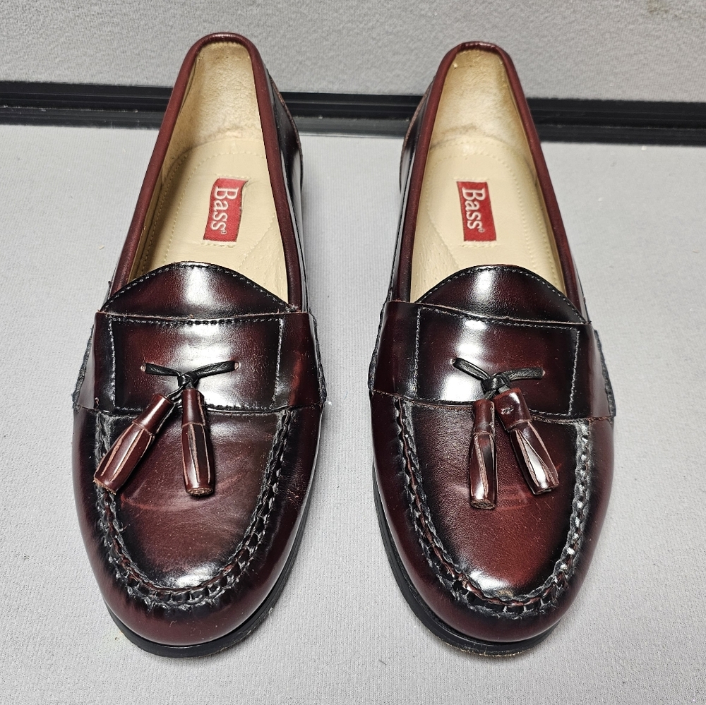 Bass Men's Brown Loafers - Size 10 - Harrison